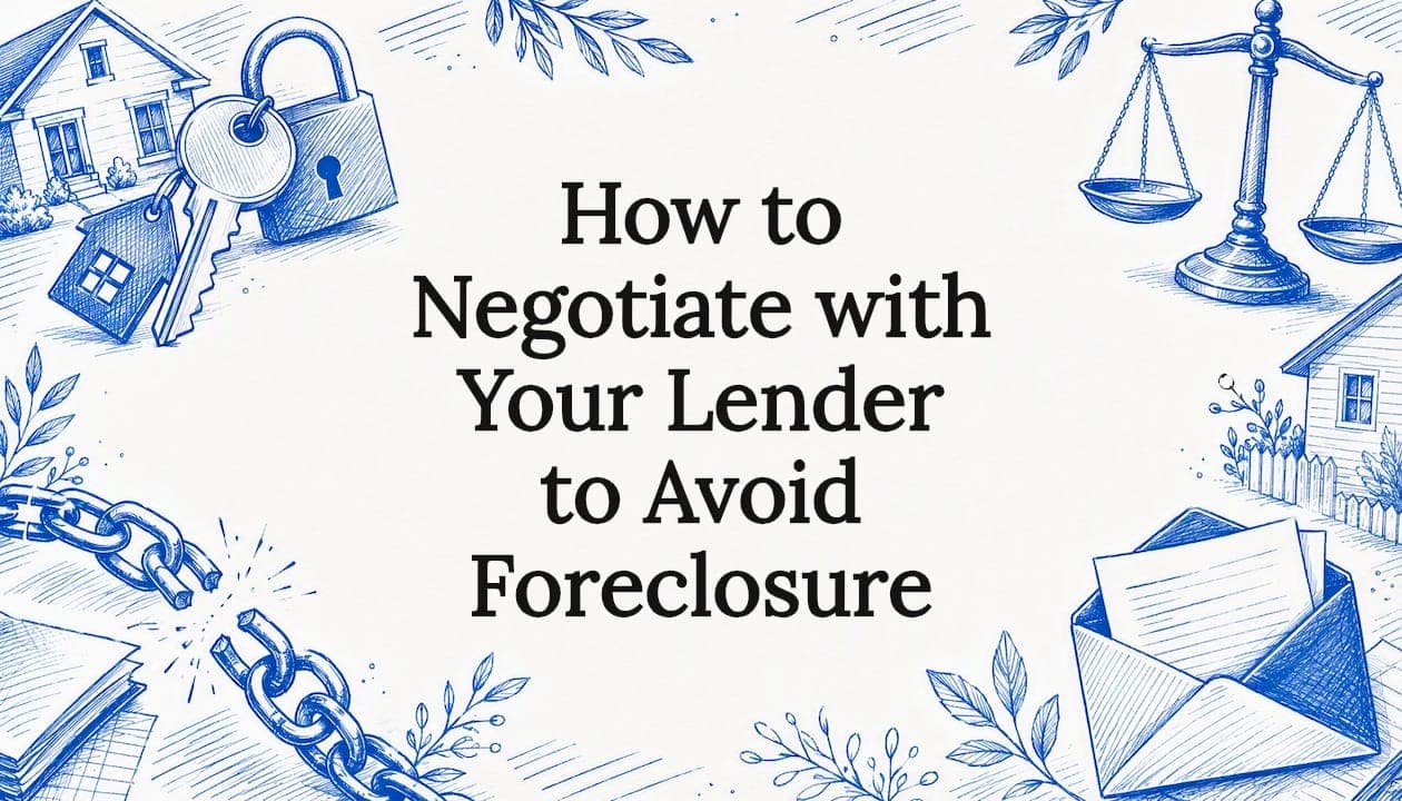 Learn essential steps to negotiate with your lender and effectively avoid foreclosure. Get expert tips to protect your home today!