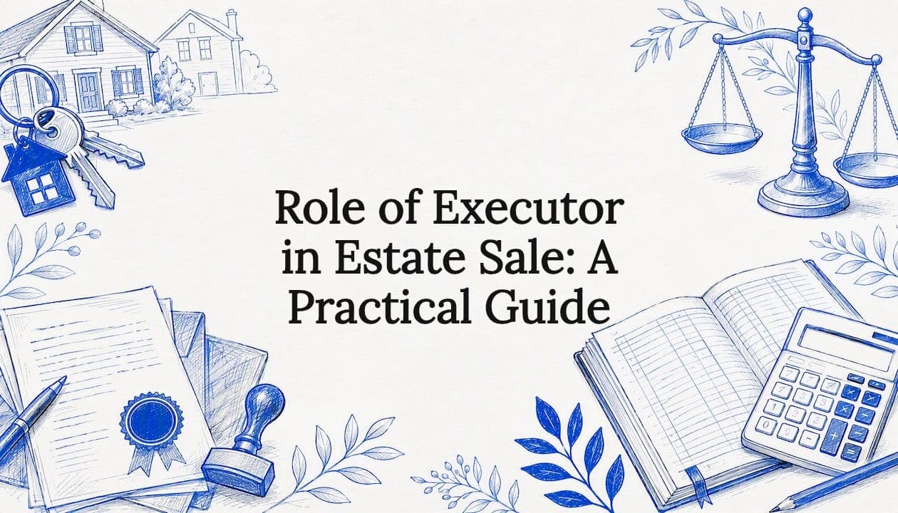 Understand the role of executor in estate sale. Learn essential steps to manage property sales legally and effectively. Act with confidence!