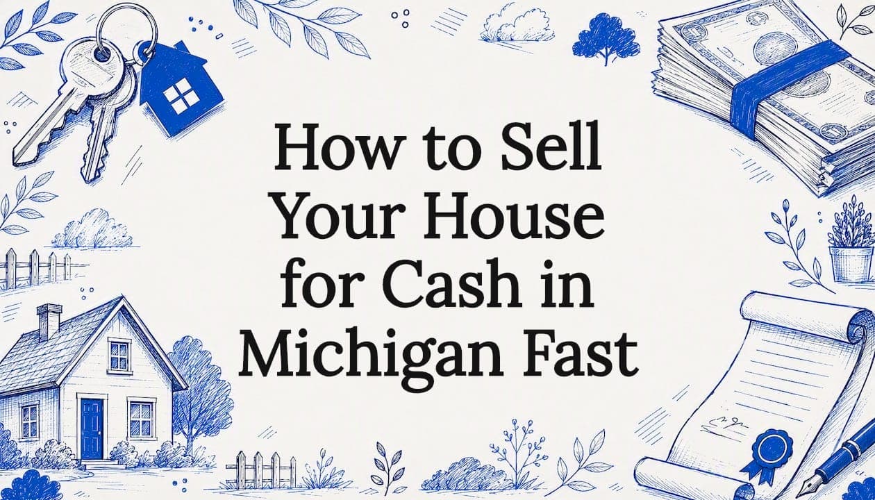 Discover how to quickly sell your house for cash in Michigan. Avoid repairs, skip traditional listings, and close in just days!