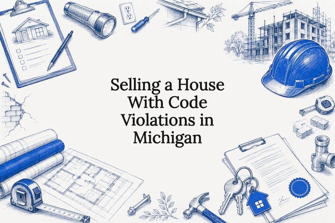Selling a house with code violations in Michigan? Explore your options: fix, negotiate price credits, or sell as-is for cash.