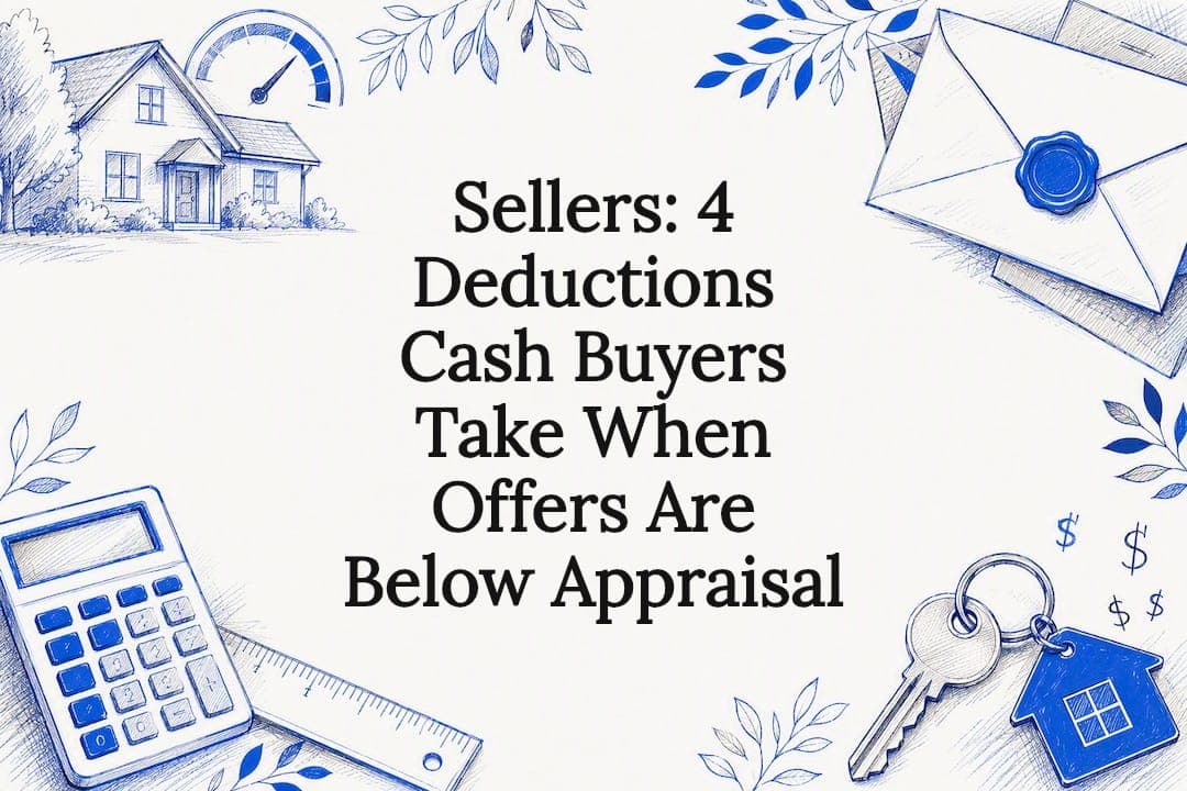 See why cash offers sit below appraisal. Learn the four deductions investors use, how to compare net proceeds, and when competing bids boost your payout.