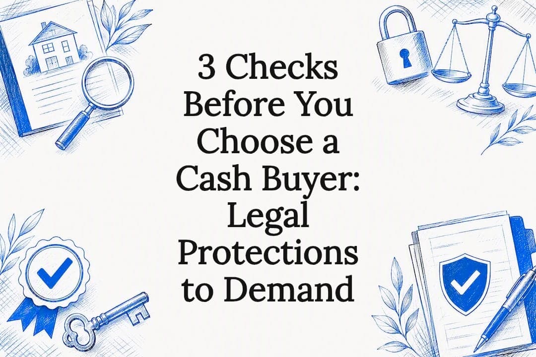 Pick a real cash buyer with three vetting checks and contract safeguards; learn which proof of funds, assignment rights, and title checks protect your payout.