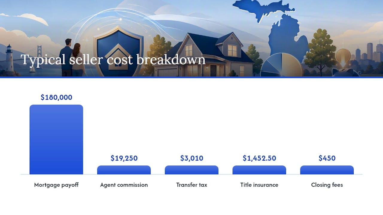 How to Calculate Your Seller Net Proceeds in Michigan — overview diagram