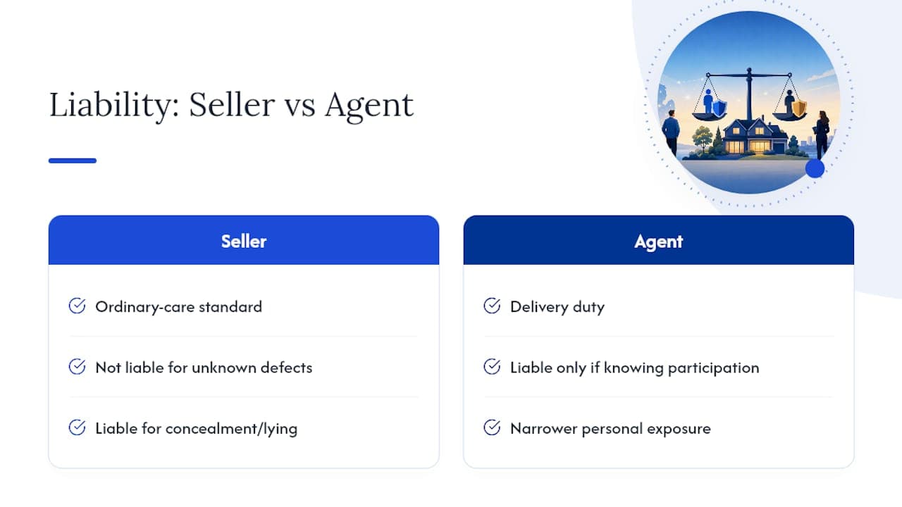 Can a Seller Be Sued for a Bad Disclosure in Michigan? — overview diagram