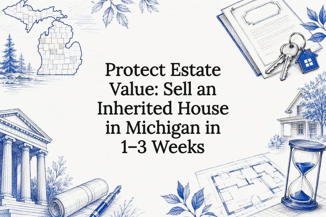 Michigan executors: confirm Letters of Authority and the 91 day inventory, then pick the sale path that protects estate value. Compare vetted cash offers...
