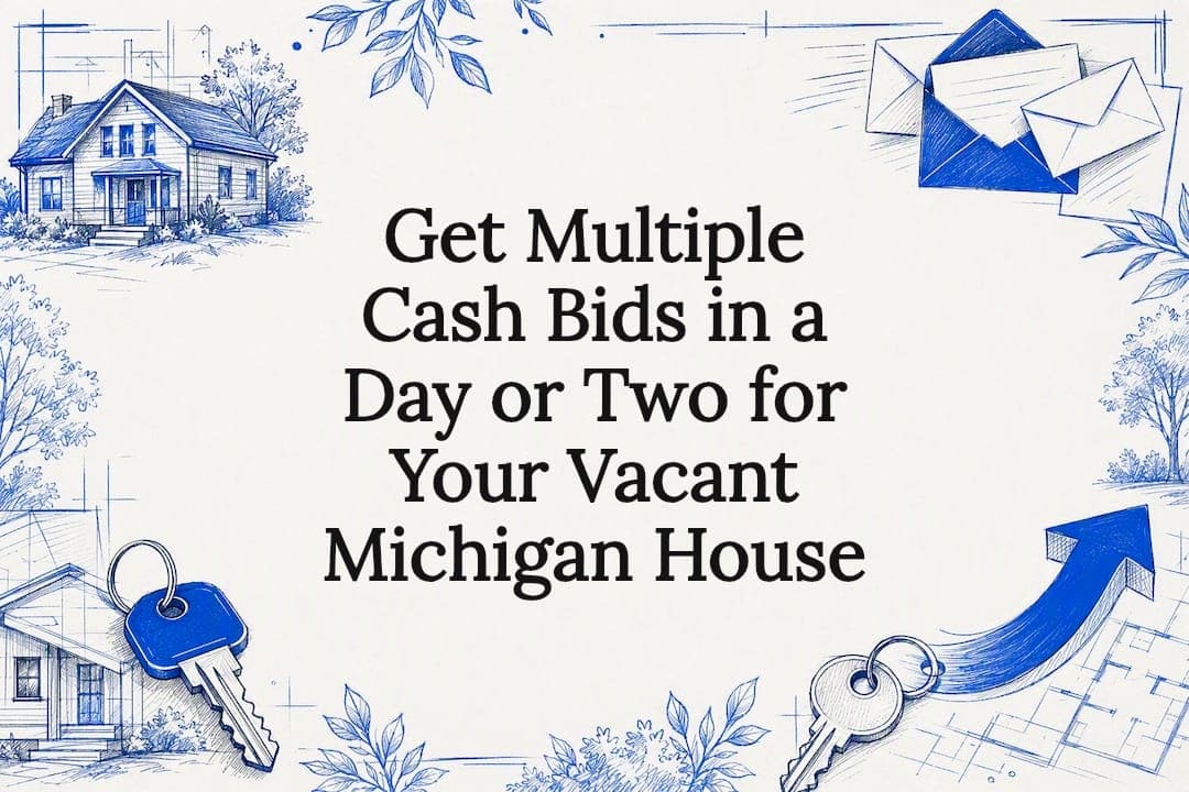 Get competing cash bids for a vacant Michigan house and close in days to weeks. Compare net offers, follow Michigan disclosure rules, and cut vacancy...