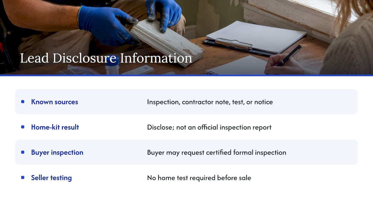 Known information sources and inspection distinctions