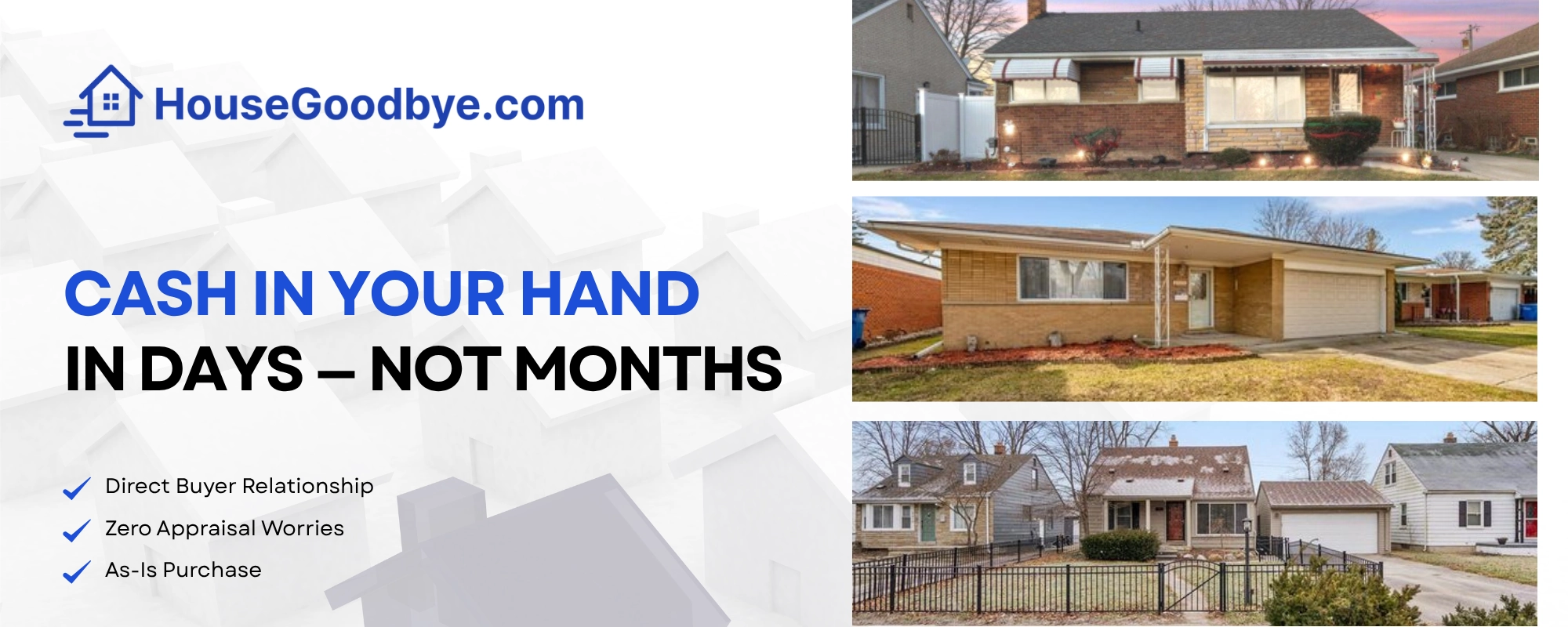 Sell House For Cash Benefits Michigan